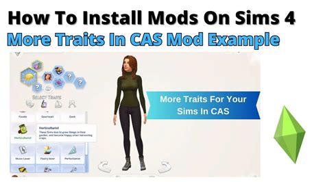 Curious Mods Add More Cas Traits Sims