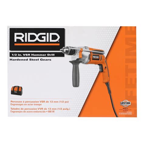 Rotomartillo Velocidad Variable Reversible De Pulgada Ridgid The