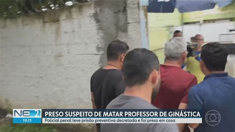 Vídeo Policial penal suspeito de matar educador físico é preso NE2 G1