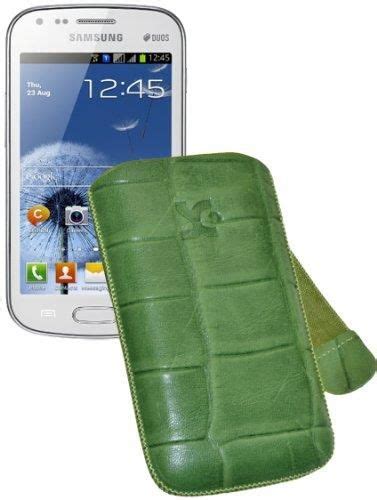 Suncase Skórzane Etui Do Samsung Galaxy S Duos S7562 Brązowe Etui