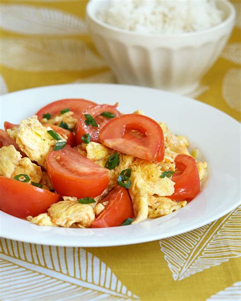 Stir Fried Tomato And Eggs Cinnamon Society