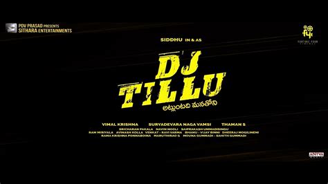 DJ TILLU Best Dialogue Atluntadi Manathoni YouTube