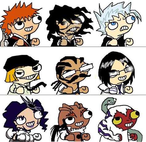 Bleach Characters Sorta By Infiniteviking On Deviantart