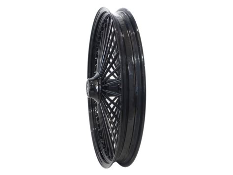 In X In Mammoth Fat Spoke Front Wheel Gloss Black Fits Fx