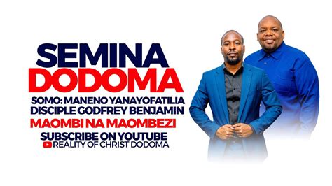 Live Maneno Yanayokufatilia Sehemu Ya Pili Maombi Na Maombezi