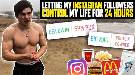 Letting My Instagram Followers Control My Life For 24 Hours Youtube