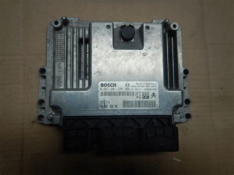 STEROWNIK KOMPUTER PEUGEOT CITROEN 1 6 VTI 0261201505 0261201505