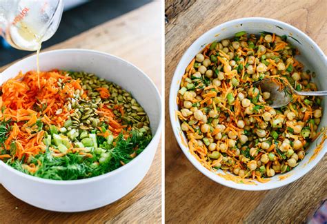 Chickpea Salad With Carrots And Dill Cookie And Kate