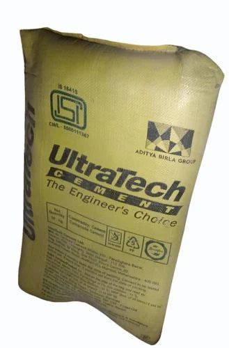 50 KG PPC Ultratech Cement At 392 Bag Construction Cement In