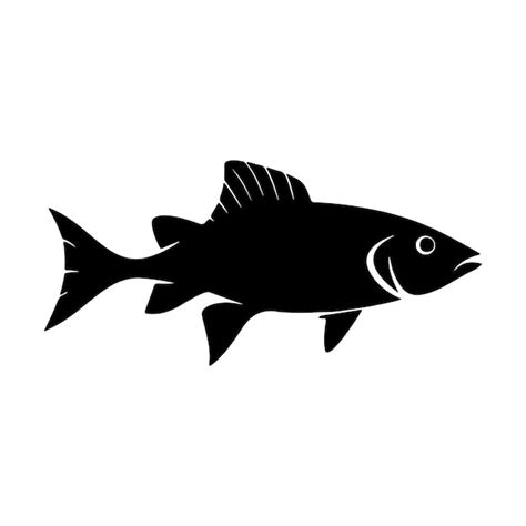 Premium Vector Fish Silhouette