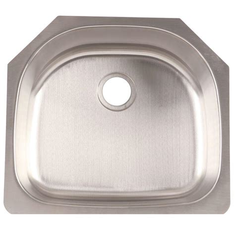 Franke Undermount Stainless Steel X X Hole Single Bowl Kitchen