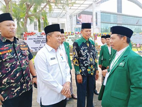 H Makki Hadiri Pelantikan Pcnu Muba Masa Khidmat Pcnu Muba