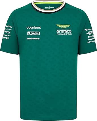 Amazon Aston Martin F1 Men S 2024 Fernando Alonso Team Tshirt