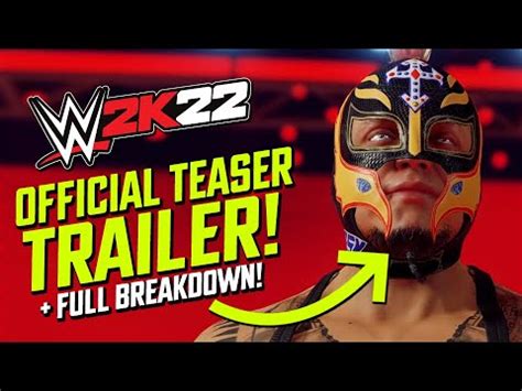 WWE 2K22 Official Teaser Trailer Full Breakdown Comparison YouTube