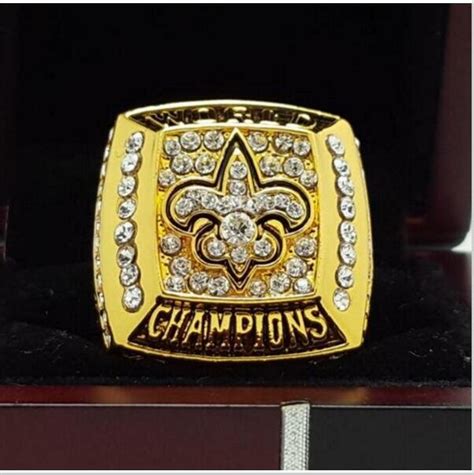 2009 New Orleans Saints Super Bowl Championship Ring 11 Size High