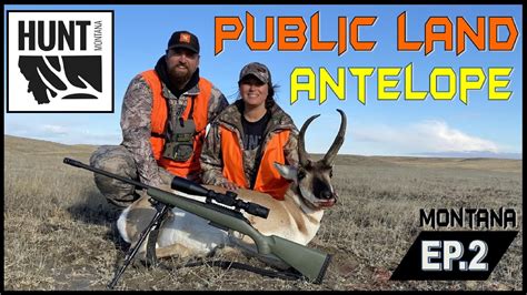 My Wifes First Antelope Hunt Montana Public Land Antelope Hunt