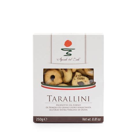 Tarallini Crackers 88 Oz Agricola Del Sole Eataly