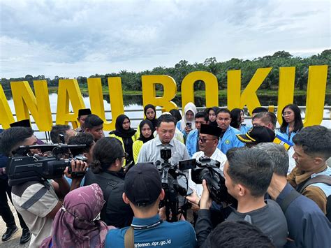 Komisi V DPR RI Tinjau Jalan Lintas Bono Dan Danau Bokuok Kampar DPW