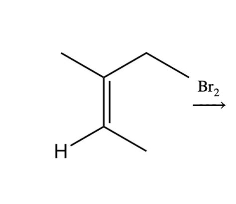 Solved Draw A Product Of Bromination Of This Alkene Clearly Chegg