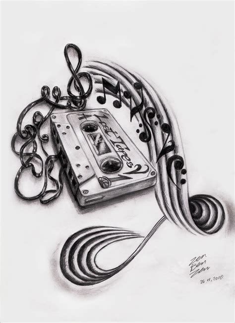 19 Music Art Design Images Music Sleeve Tattoo Design Drawings Music