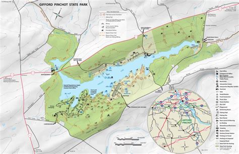 Ford Pinchot State Park Map Map By Avenza Systems Inc Avenza Maps