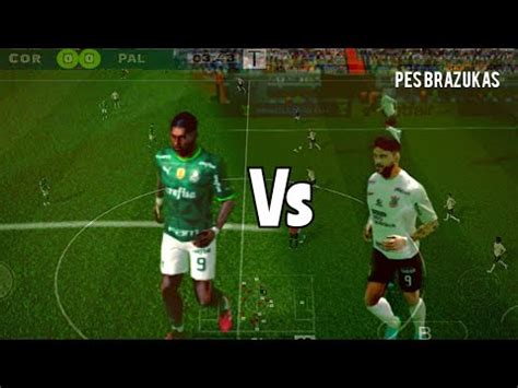 Pes Brazukas Gameplay Corinthians X Palmeiras Youtube