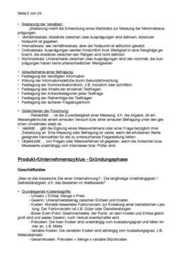 Management Basics Zusammenfassung