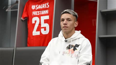 Oficial Gianluca Prestianni reforça o Benfica até 2029 SIC Notícias