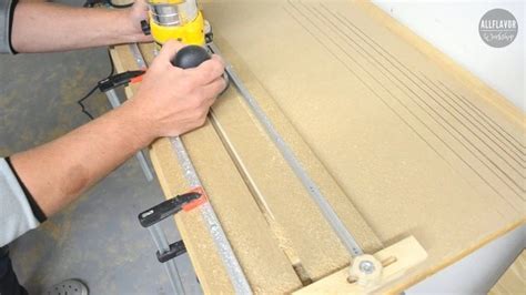 How To Make An Adjustable Router Template Guide Allflavor Workshop