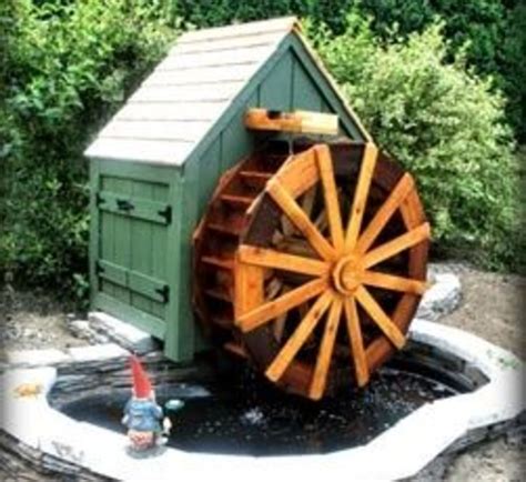 Building a Backyard Waterwheel | hubpages