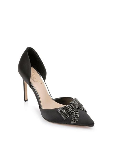 Badgley Mischka Aubrey Evening Pump In Black Lyst