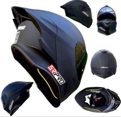 Casco Deportivo Doble Certificacion Xtrong Negro Mate Env O Gratis