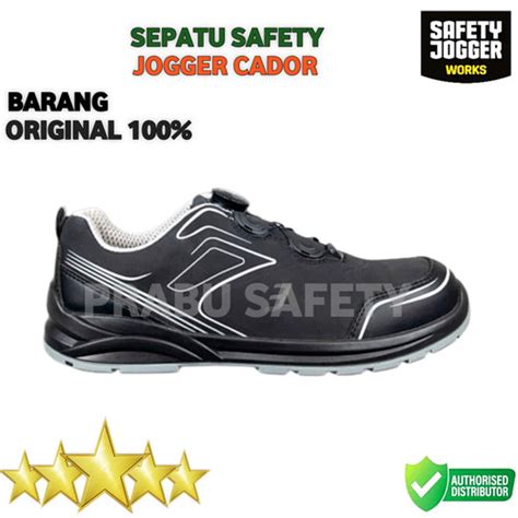 Jual Sepatu Safety Jogger Cador 100 Original Safety Shoes Jogger Cador Hijau 41 Jakarta