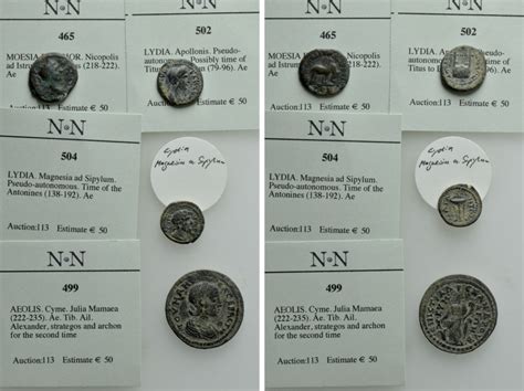 Biddr Numismatik Naumann Auction 116 Lot 1491 4 Roman Provincial