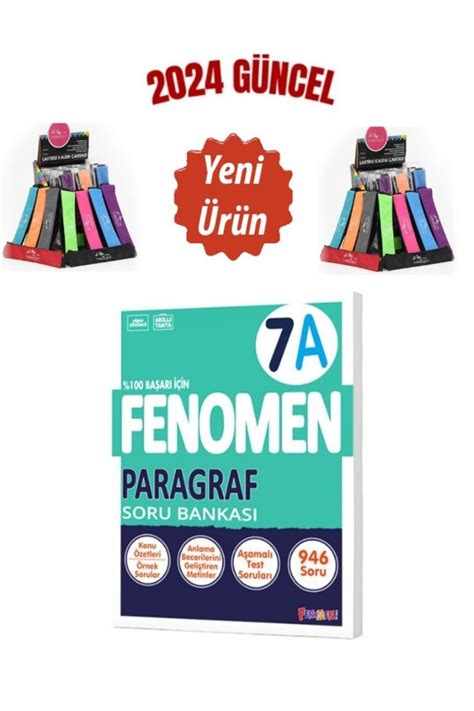 Fenomen G Ncel S N F A Paragraf Soru Bankas Soru Kolay