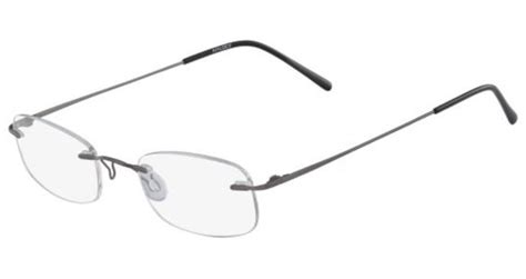 Pure Airlock Seven Sixty Chassis 035 Titanium Eyeglasses Graphite Rimless 21 135