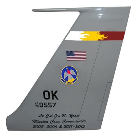 964 Aacs E 3 Sentry Airplane Tail Flash Custom E 3 Sentry Aircraft