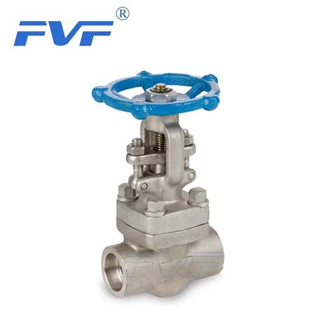 API 602 Forged Stainless Steel Socket Welded Gate Valve Class 800