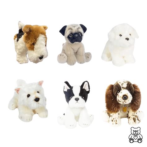 Peluche Collection Chien 25cm Ma Peluche Boutique