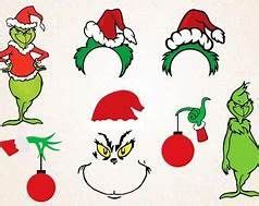 Free Grinch Characters Svg Files Icons Are In Line Flat Free Grinch