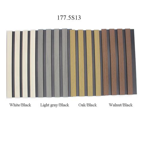 Hot Panels Exterior D Cladding Decoration Materials Plastic Wpc