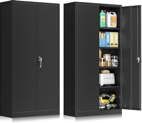 Intergreat Black Metal Storage Cabinet With Lock Nepal Ubuy