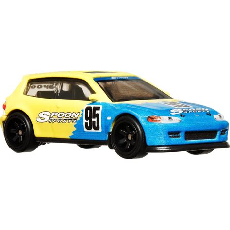 Mattel Hot Wheels Modern Classics Car Culture Honda Civic EG Racing Collectibles FPY HKC