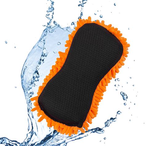 Microfiber Car Wash Sponge Non Scratch Microfibers For Cleaner Cars