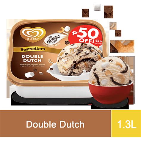 Selecta Double Dutch Ice Cream 1 3L Shop Walter Mart