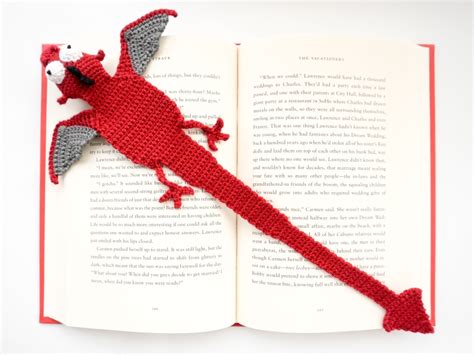 Dragon Bookmark Amigurumi Pattern