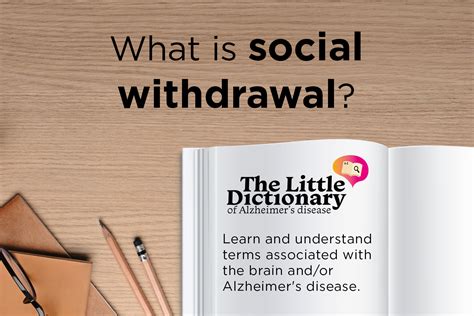 Social Withdrawal Alzheimer Fondation