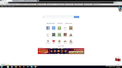Unbekannte Suchmaschine öffnet sich beim Start von Google Chrome ...