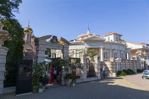 Old Park in the Village of Kabardinka Editorial Photo - Image of home ...