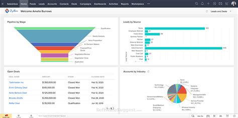 Zoho Crm Pricing Features And Reviews Jan